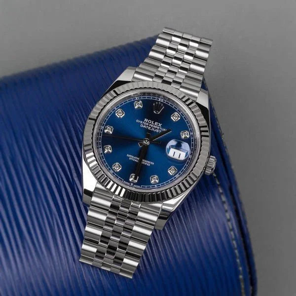 RLX Datejust Blue Diamond Dial – Premium Edition