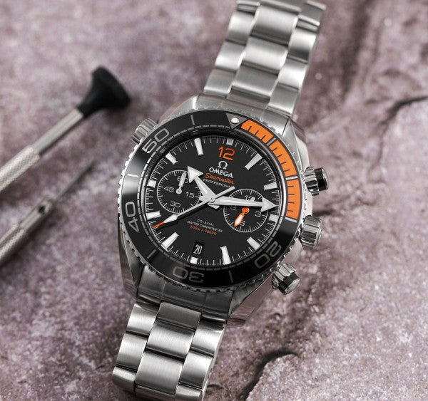Omegaa Seamaster Aqua Terra Silver-Black