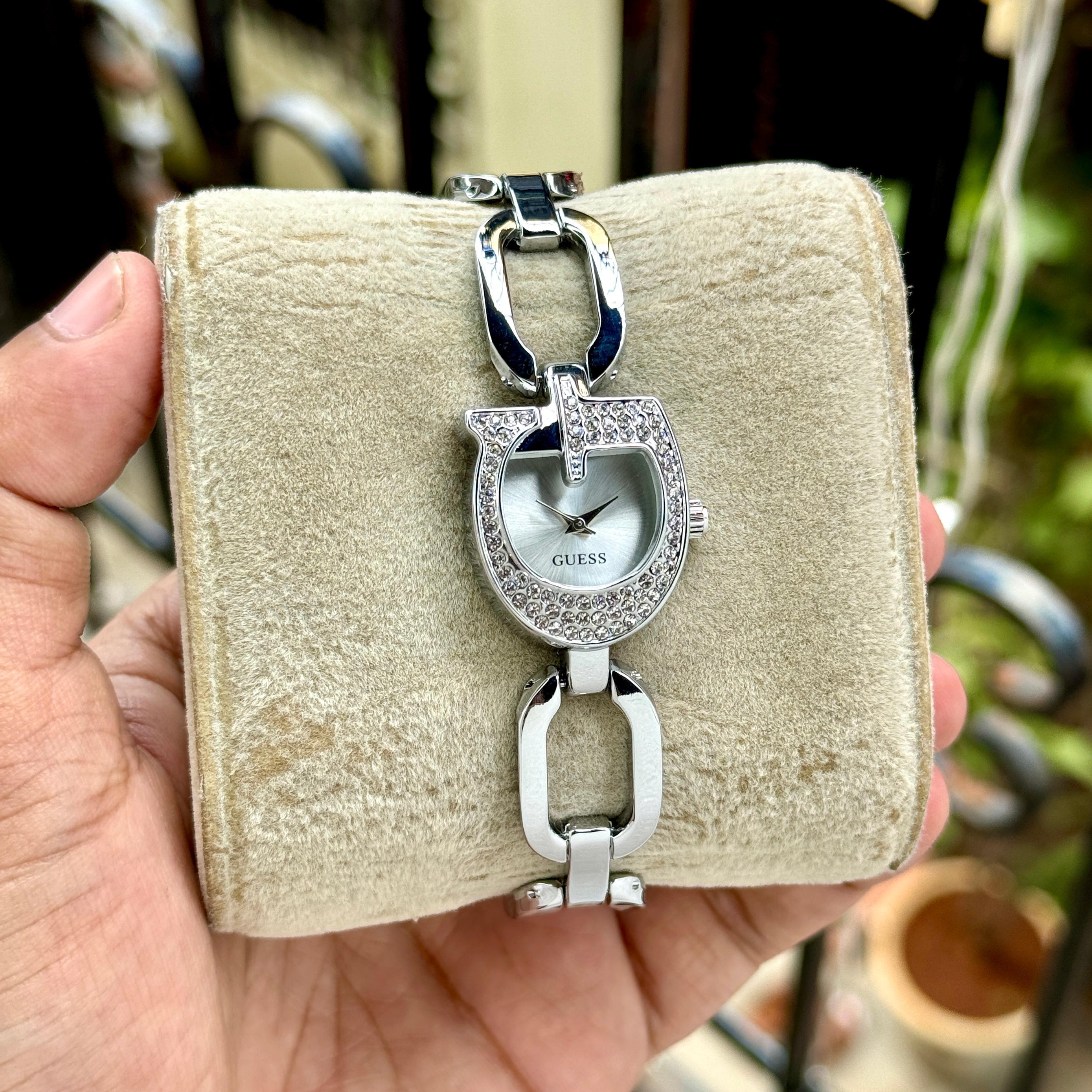 Gues_s baby fly silver diamond for her